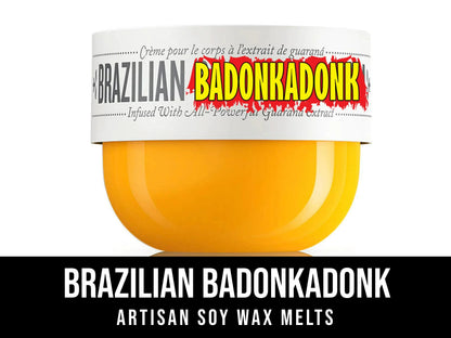 Brazilian Badonkadonk - Pistachio, Coconut Cream, Salted Caramel 2.4oz Artisan Soy Wax Melts
