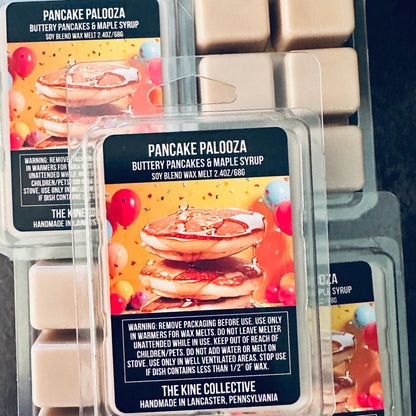 Pancake Palooza - Pancakes & Maple Syrup 2.4oz Artisan Soy Wax Melts