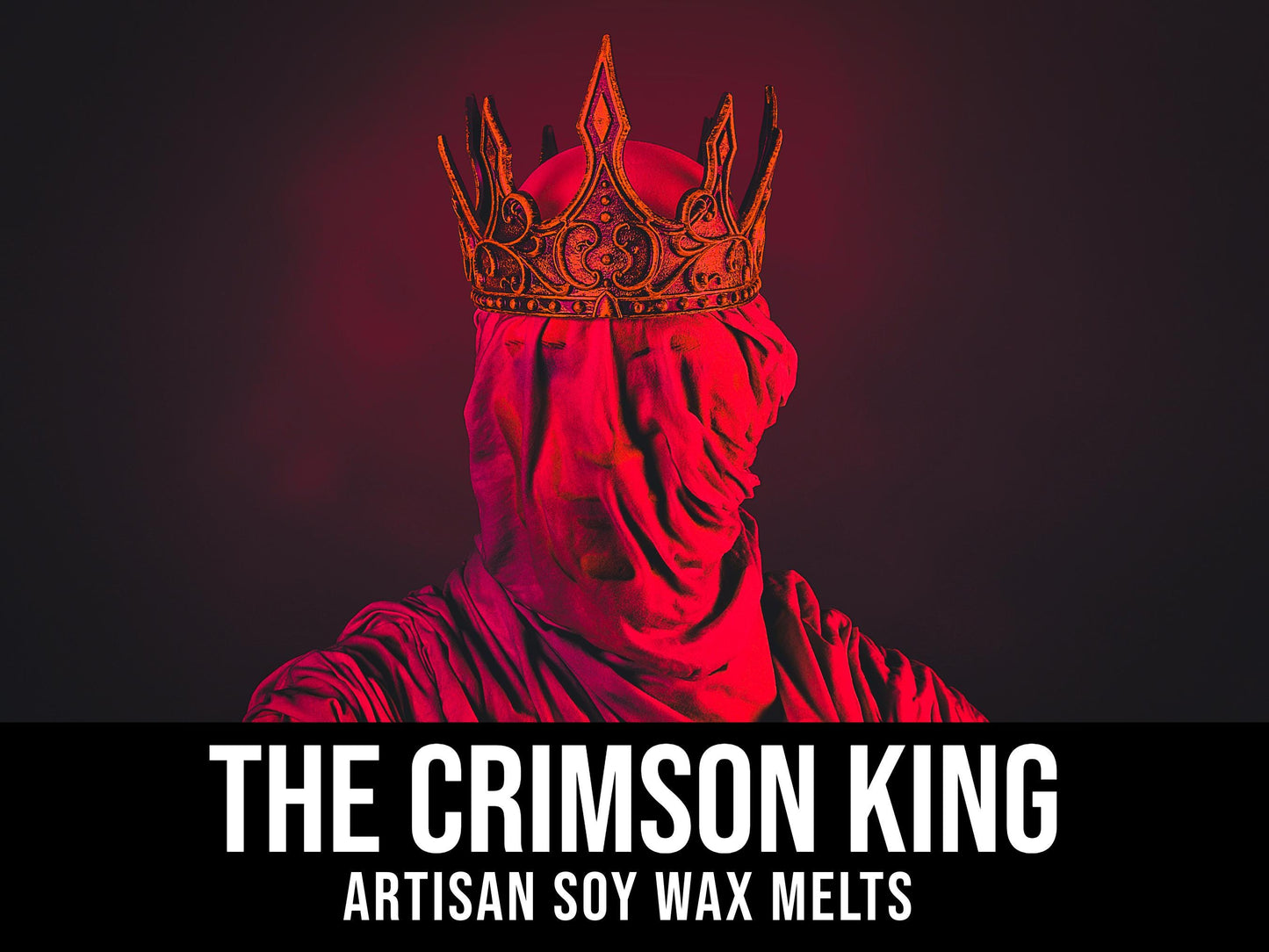 The Crimson King - Apple, Raspberry, Orange, Red Lavender 2.4oz Artisan Soy Wax Melts