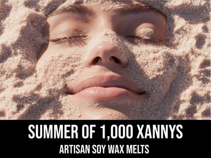Summer of 1,000 Xannys - Herbal, Rose, Jasmine, Apple, Pear 2.4oz Artisan Soy Wax Melts