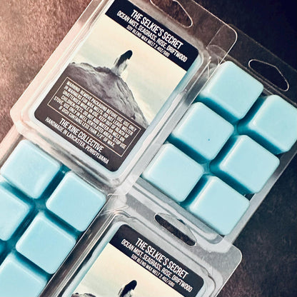 The Selkie's Secret - Ocean Mist, Seagrass, Faded Rose, Driftwood 2.4oz Artisan Soy Wax Melts