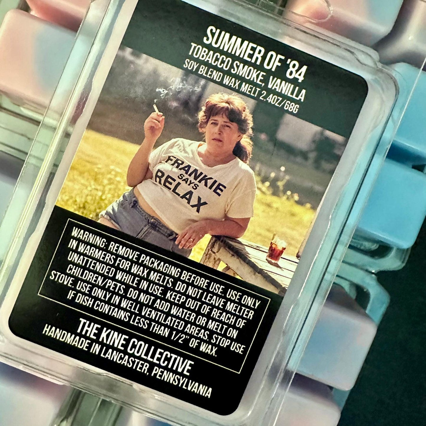 Summer of '84 - Tobacco Smoke, Vanilla Body Spray 2.4oz Artisan Soy Wax Melts