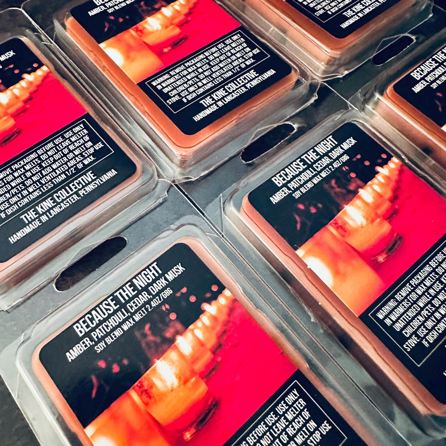 Because The Night - Amber, Patchouli, Cedar, Dark Musk