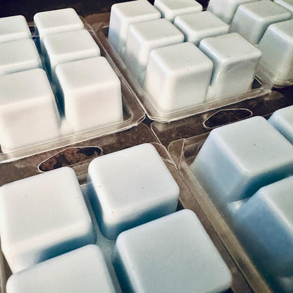 Doomsday Glacier - Crystalline Sea Air, Aquatic Blue Lotus, Driftwood 2.4oz Artisan Soy Wax Melts