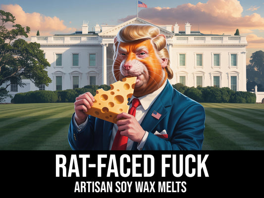 Rat-Faced Fucked - Yuzu, Bergamot, Oakmoss, Satsuma 2.4oz Artisan Soy Wax Melts