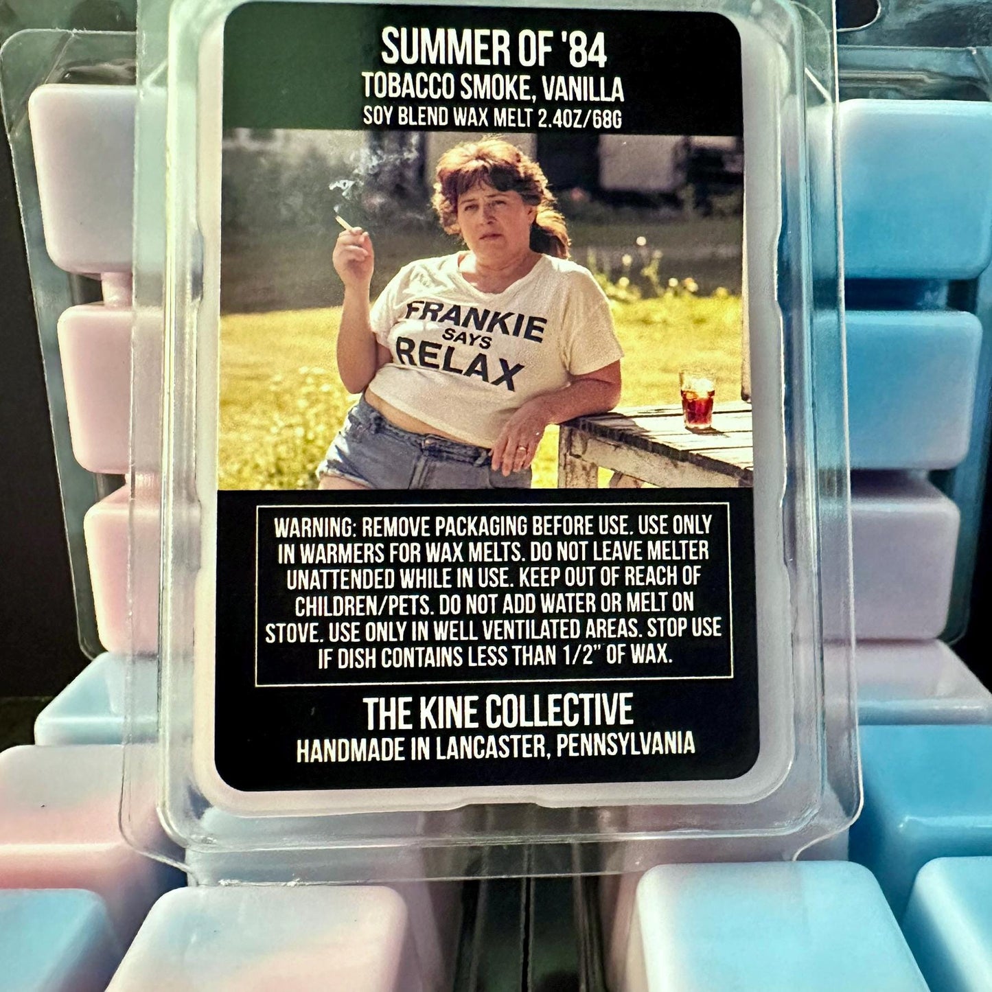 Summer of '84 - Tobacco Smoke, Vanilla Body Spray 2.4oz Artisan Soy Wax Melts