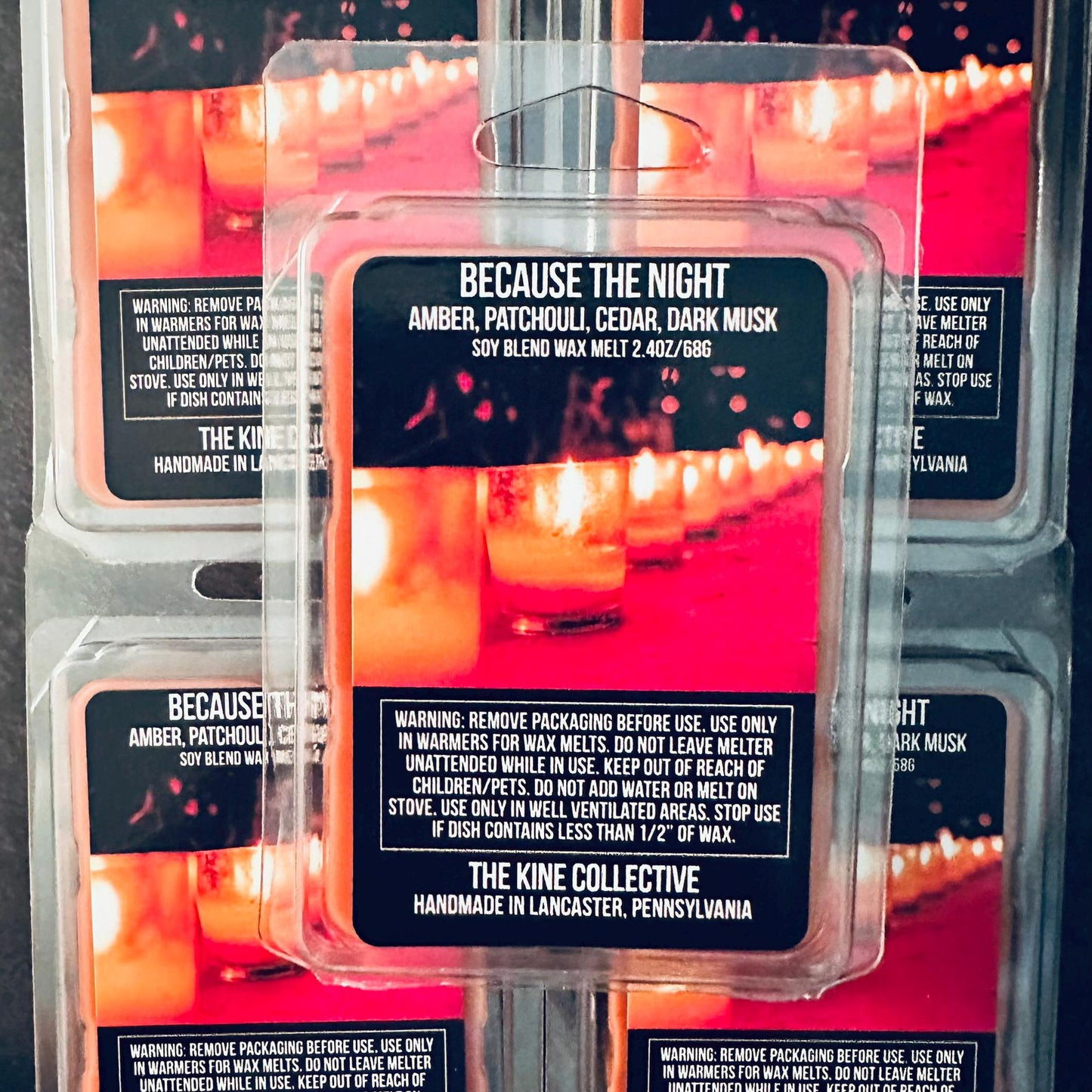 Because The Night - Amber, Patchouli, Cedar, Dark Musk