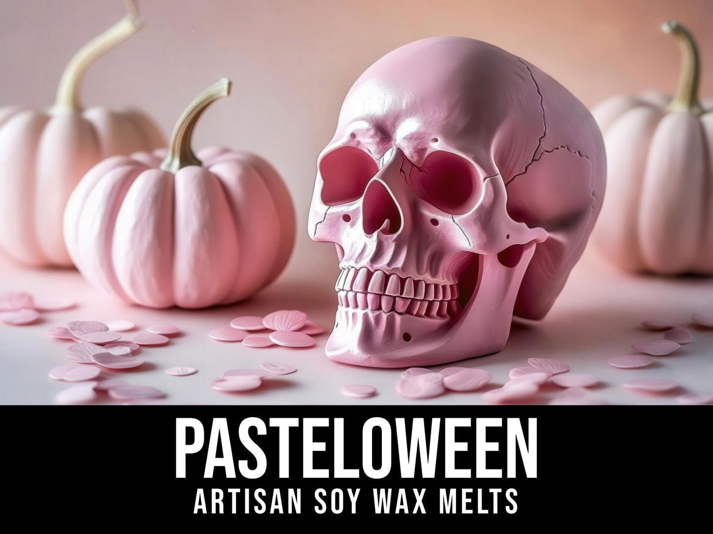 Pasteloween - Marshallow Musk, Pumpkin Spice, Warm Brown Sugar 2.4oz Artisan Soy Wax Melts