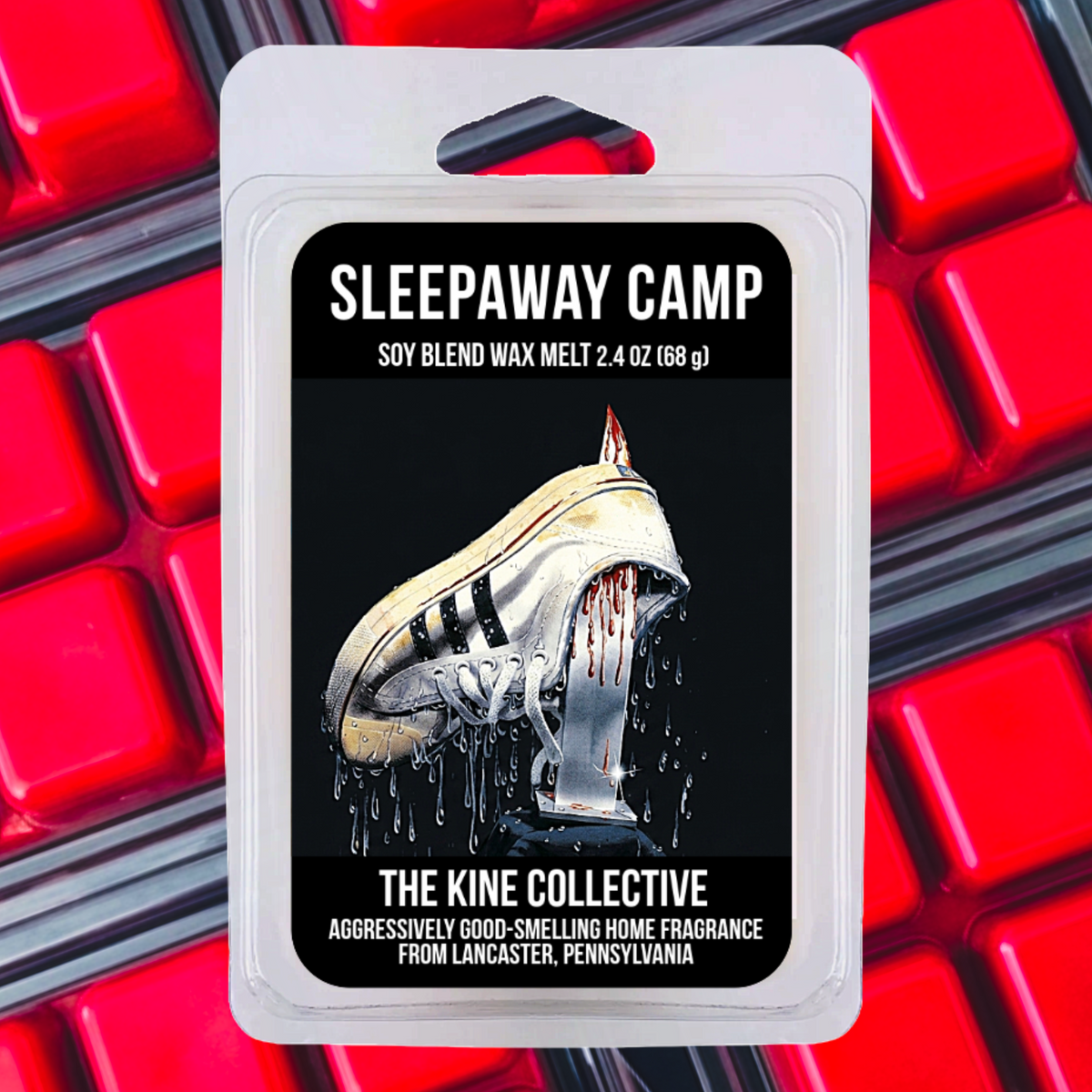 Sleepaway Camp 2.4oz Cubed Wax Melts from The Kine Collective