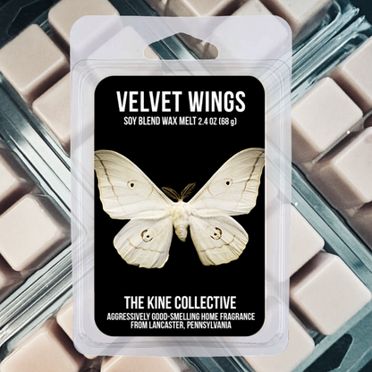 Velvet Wings 2.4oz Cubed Wax Melts from The Kine Collective